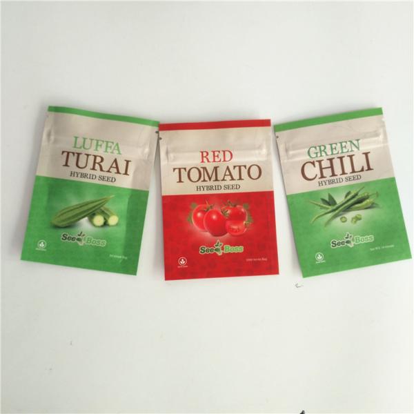 Custom Logo Packaging Bags Zip Lock Packaging Bag Snack Candy Dry Fruit three side sealed Pouch