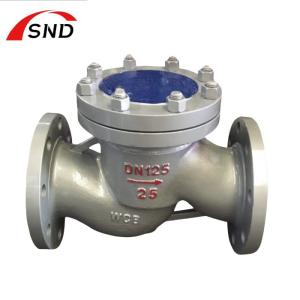Cast Steel Check Valve DN80 Lift Type For Water Supply And Drainage Industry
