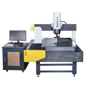 Long Travel Cnc Video Measuring System 640×940 Mm Glass Table Size 1 Year