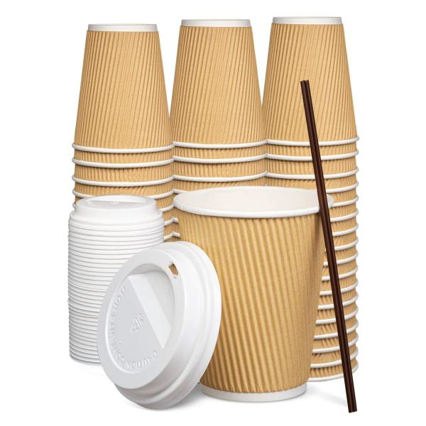 7.5oz	 221.8ml Eco Friendly Christmas Compostable Disposable Paper Tableware