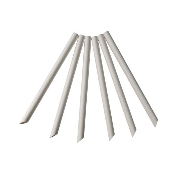 Food Grade Certified 100% Biodegradable Environmentally Friendly Disposable PLA Degradable Plastic Straws 12*190/230MM
