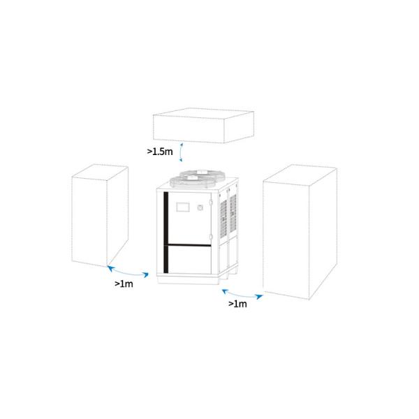 High Power Fiber Laser Chiller Cooling System CWFL-40000 40kW RS485