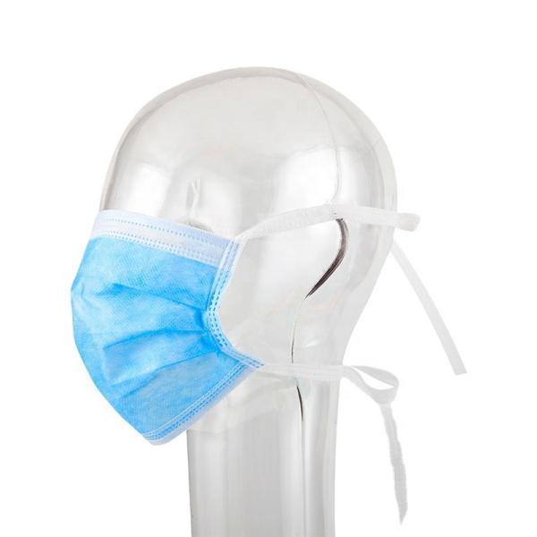 SJ Factory Directly Sales High quality medical mask 3ply surgical medical tie on face maskss mascarillas face mask wholesale