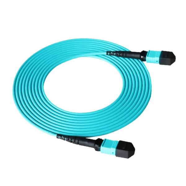 5M Armored 12 Mini MPO MTP 5.5mm OD 24 Core Steel MTP Fiber Cable