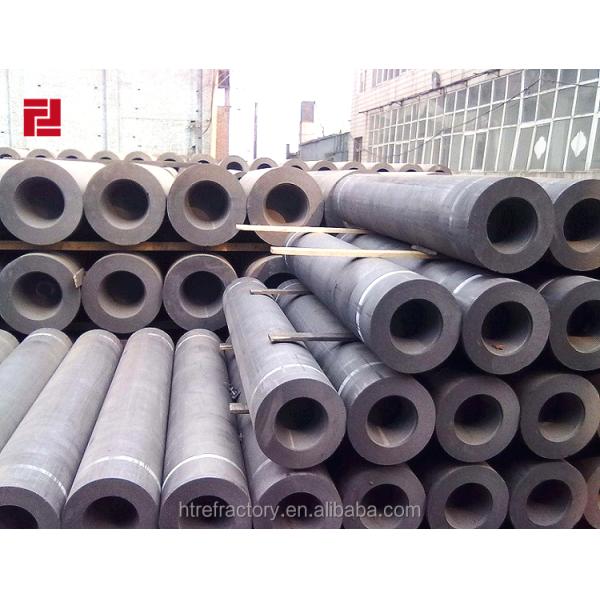 Огнеупорные материалы Черный графитовый электрод для электрических дуговых печей