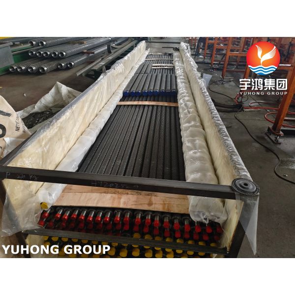 ASTM A210 A1 Serrated Finned Tubes Carbon Steel For High Stage Evaporator