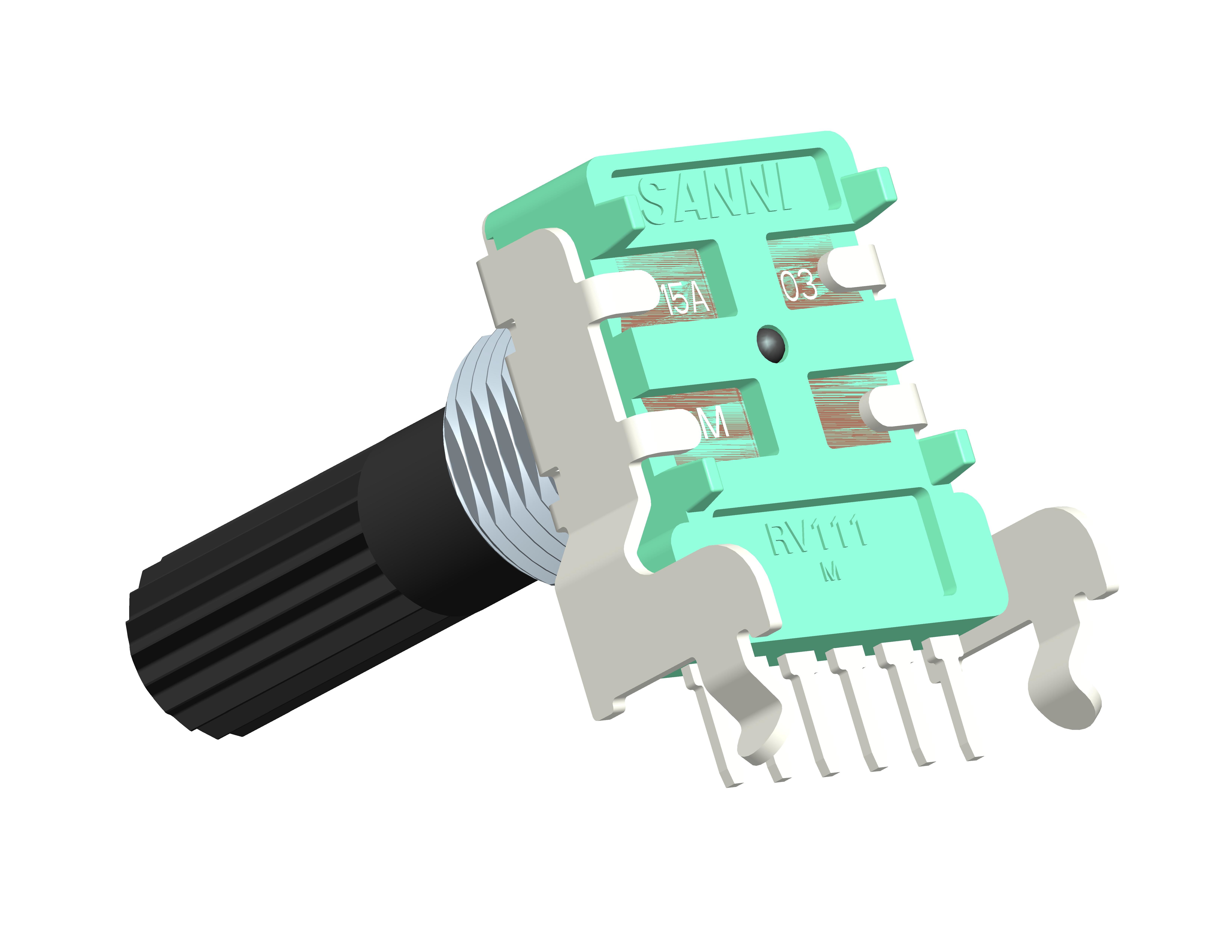 Низкая цена вращающийся переменный резистор PCB Lug Terminal Тип 500VAC Диэлектрическая прочность ±20% Толерантность сопротивления