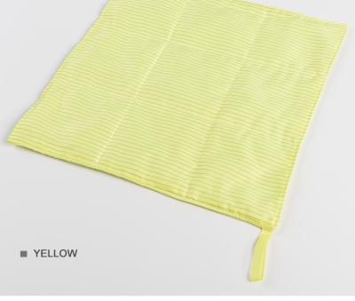 pano de limpeza estático do microfiber do uso repetitivo anti