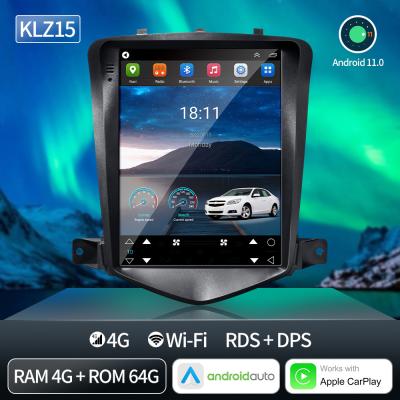 OEM ODM 12V Chevrolet Cruze Radio IPS Tesla Screen WIFI GPS Navigation FM AM RDS Android Car Player