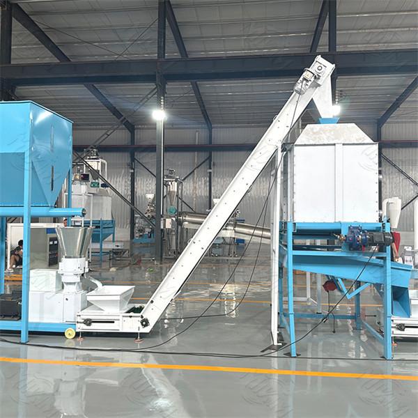 Eficiencia en la cría, ahorro energético y reducción del consumo, granjas avícolas, línea de producción de pellets para piensos para ganado y ovejas