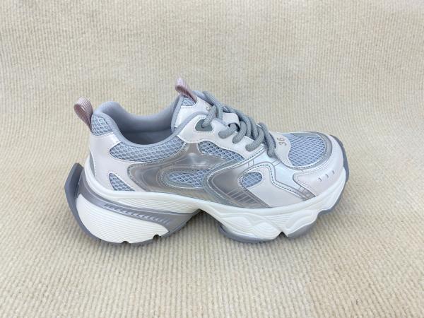 OEM Comfort Running Shoes Lace Up Womens Soft Trainers Autumn Spring