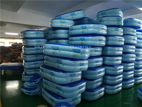 Customized 150cm Family PVC inflatable swimming pool