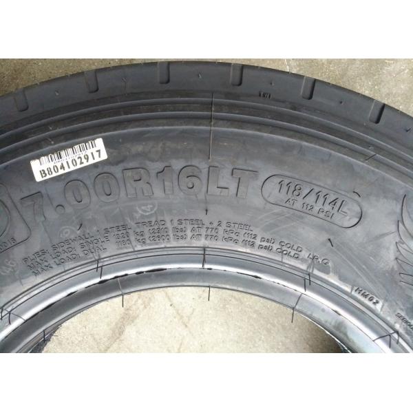 16 Inch Rim Steel Radial Tires Black Color Excellent Wear Resistance High Durability