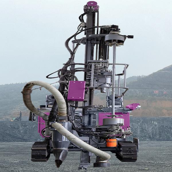 194kw Integrated Drilling Equipment Mining Rotary Borehole Crawler DTH Drilling Rig Machine