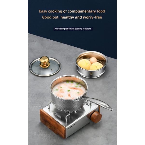 Многофункциональный соус кухни готовит нержавеющую сталь с распаровщиком