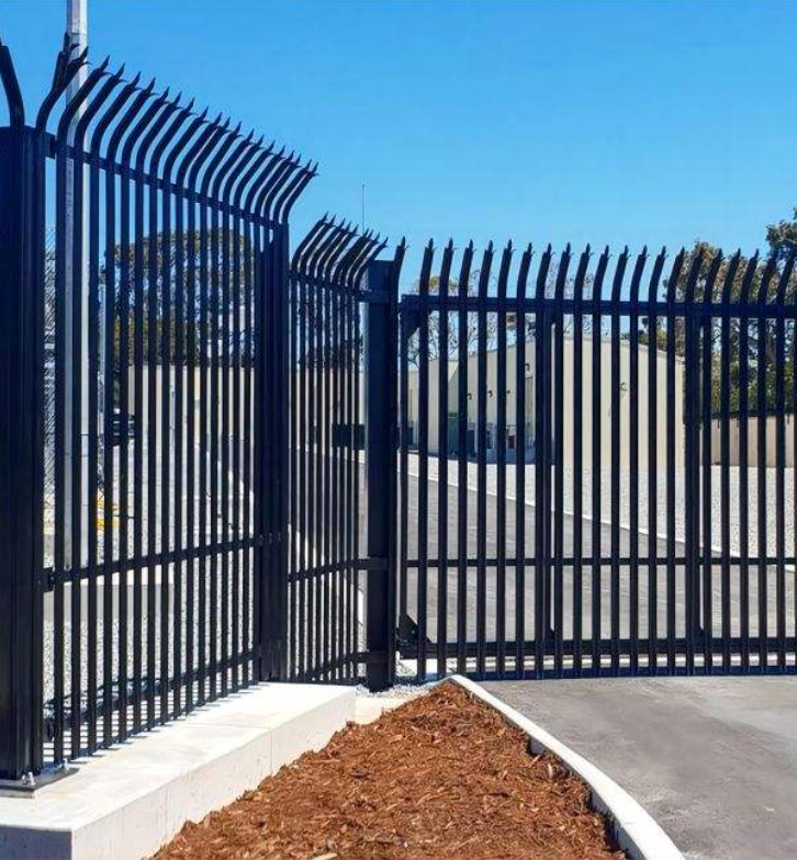 High Security Steel Palisade Fence For Perimeter Protection And Boundary Control