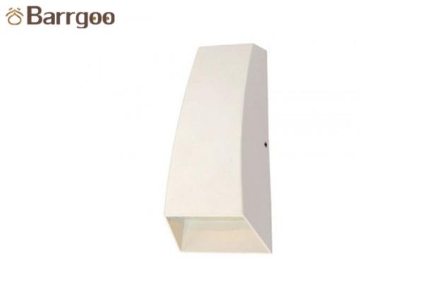 Matt Black Contemporary Double LED Outdoor Wall Lights Fixture Up & Down