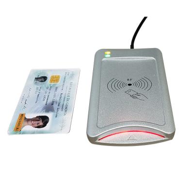 Insertion de bureau hybride du contrôle d'accès LED du lecteur de cartes d'IC et de RFID RS232