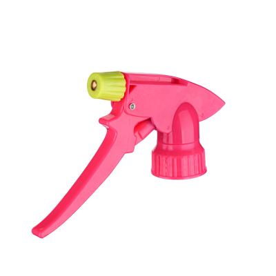 28/400 Universal Spray Pump Head - Bright Pink Long Handle, Suitable For Multiple Scenarios Including Cleaning, Beauty, and Gardening