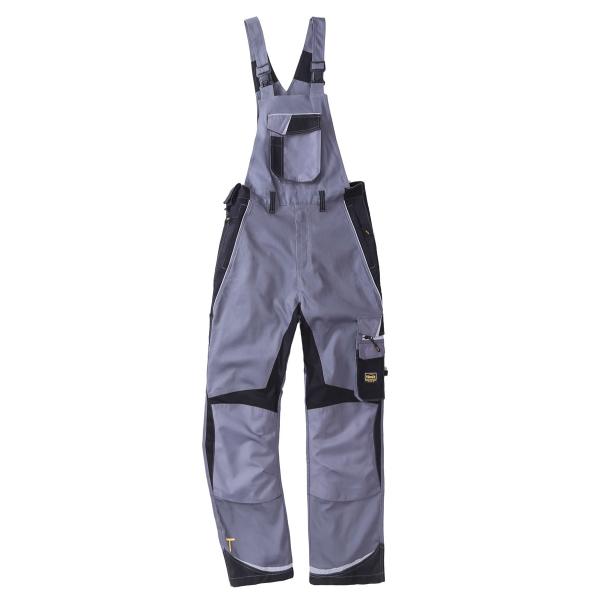 Le pantalon de bavoir des vêtements de travail BP003 du coton des hommes étire