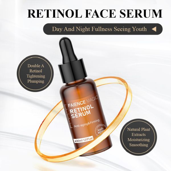 Spot Private Label 30ml  Firming Brightening Retinol Serum Cream + Hyaluronic Acid for Adults to Home Use