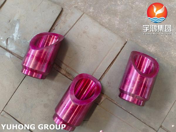SA350 GR.LF2 CL1 Self Reinforced Nozzle Low Temp Pressure Vessel Parts