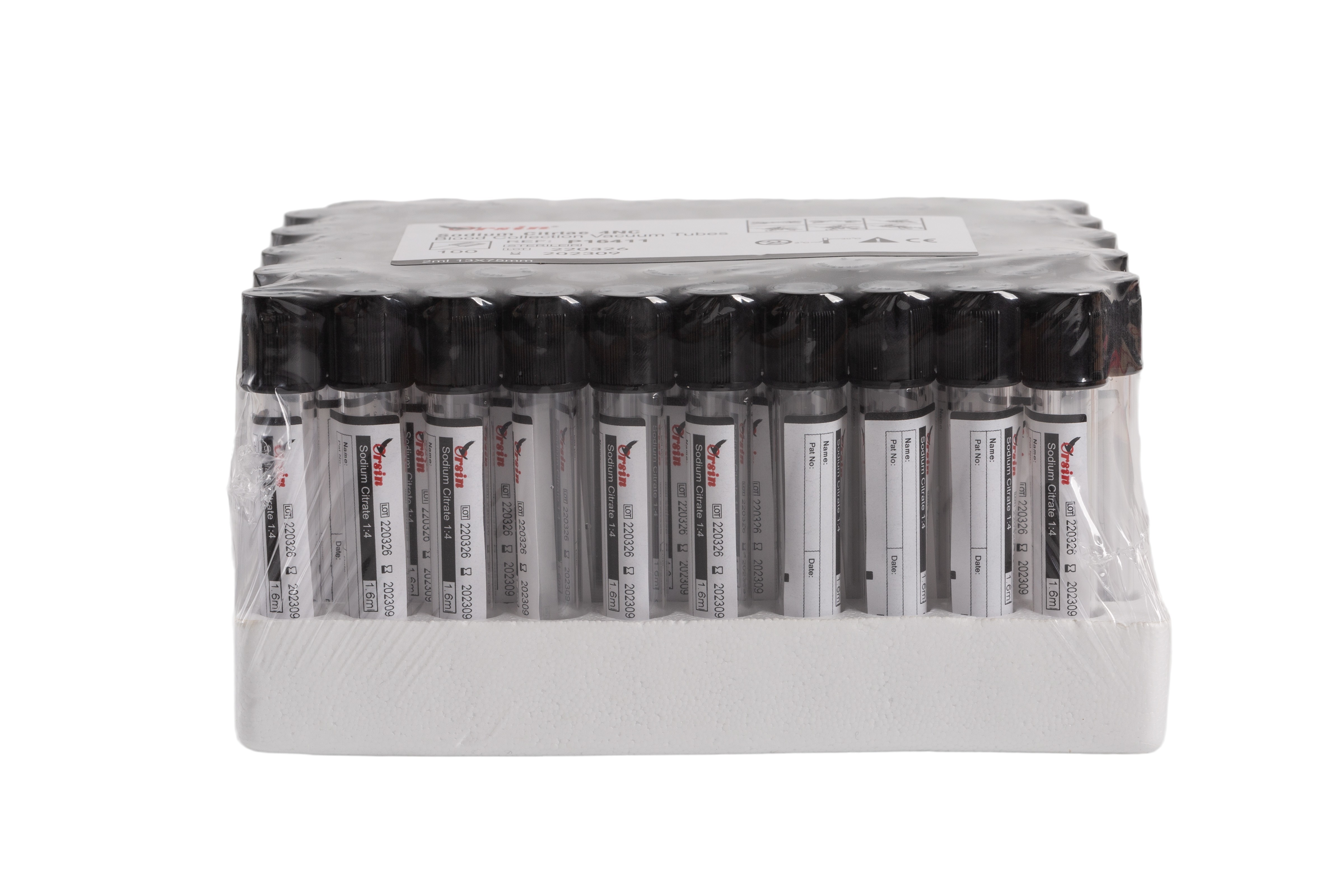 Glass ESR Tube Tube 120mm 6ml 7ml ESR Blood Test Tube Anticoagulant