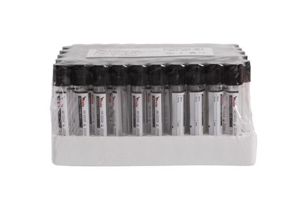 Gray Cap EDTA Blood Collection Tube for Glucose Testing 13x75mm