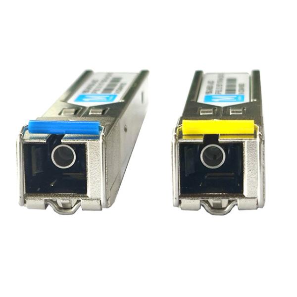 2.5G BIDI 10km 1310nm/1550nm SC Connector DDM WDM Simplex Optical Module