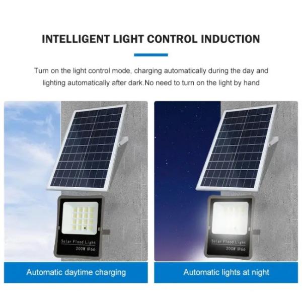 Энергосберегающий открытый водонепроницаемый светодиодный солнечный прожектор 50 Вт 100 Вт 200 Вт 300 Вт