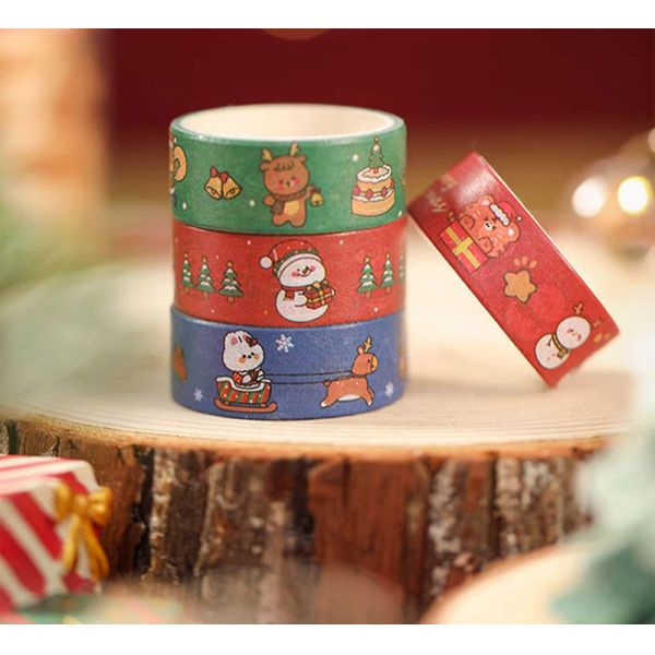 Custom Washi Paper Tape Hand Account Stickers For Scrapbook Diary Stationery