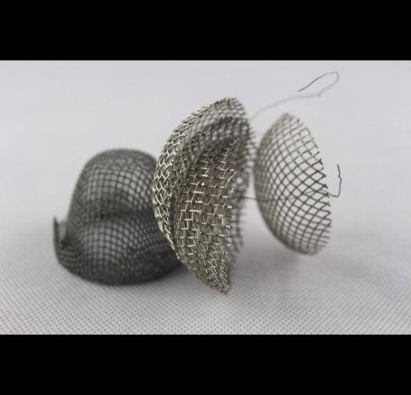 Audio Stainless Steel Mesh Cylinder , Optional Thickness Perforated Stainless Pipe