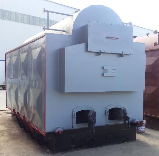 DZH Pellet Coal Burning Boiler , Electric Coal Fired Residential Boiler Low Emission