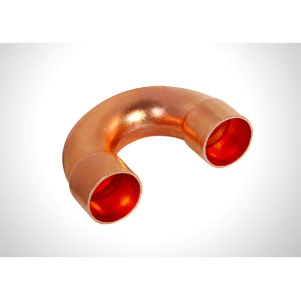 Lead Free Copper U Bend Fitting , U Shaped Copper Fitting For Refrigeration