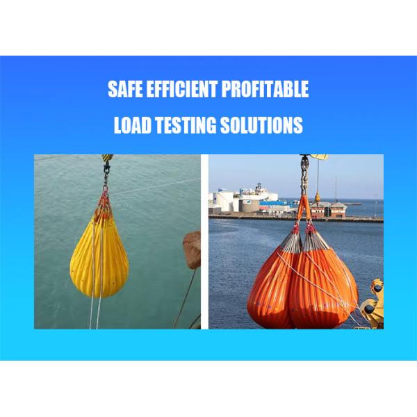 Prueba de grúa de PVC de alta resistencia Bolsas de agua Materiales resistentes al desgarro