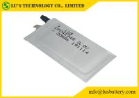 Cellule ultra mince CP042345 de batterie de RFID pour la batterie des batteries au lithium de cartes à puce 3.0v 35mah limno2