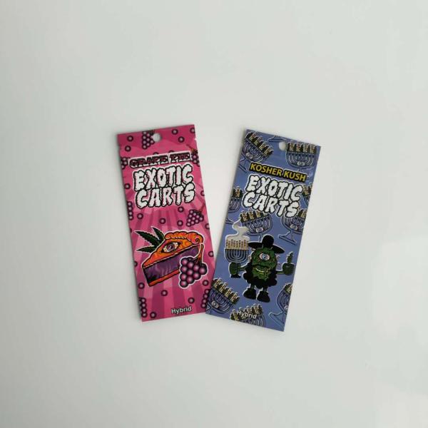 Сумки патрона ручки масла Вапе застежка-молнии Сеалабле упаковывая логотип подгонянный с ясным окном