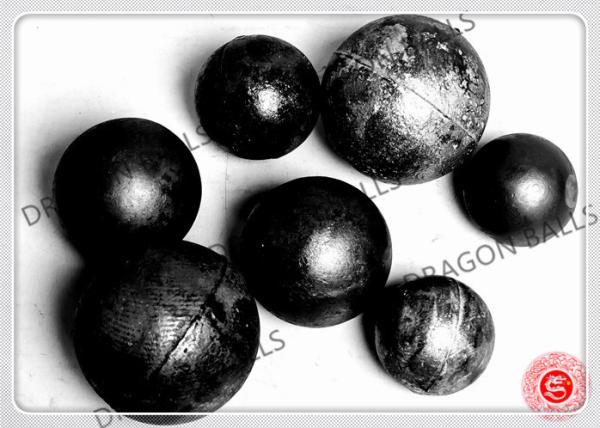 Low Chrome Cast Iron Grinding Balls , 30mm 40mm Grinding Balls For Mining