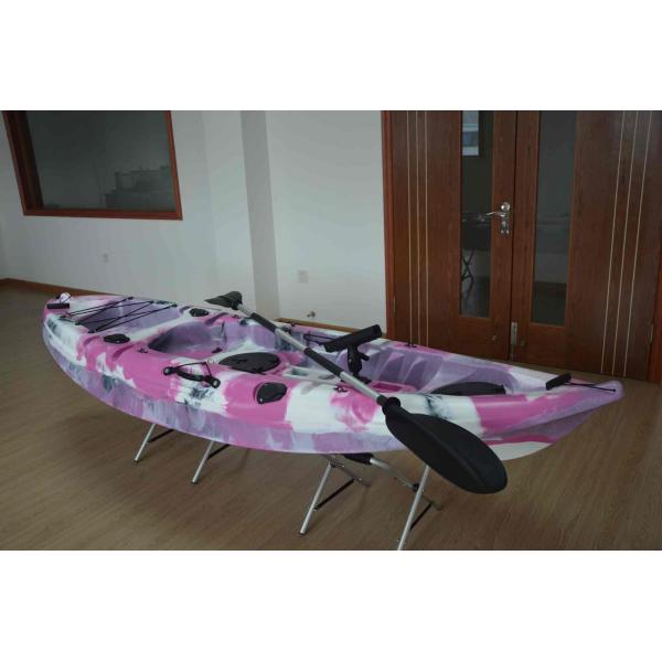9 Ft Sit On Top Kayak , 20 Kg Saltwater Fishing Kayak Resistant To Impact