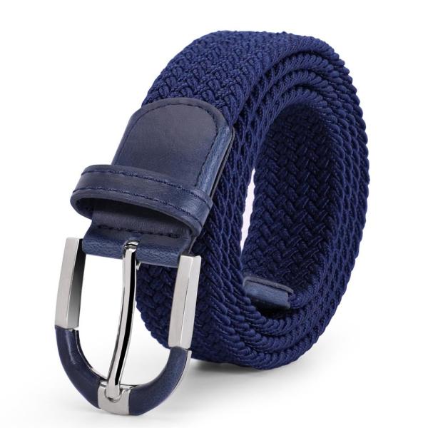 Dressing 115cm Fabric Elastic Belt Wide Golf 3.4cm Stretch Women Braided Woven