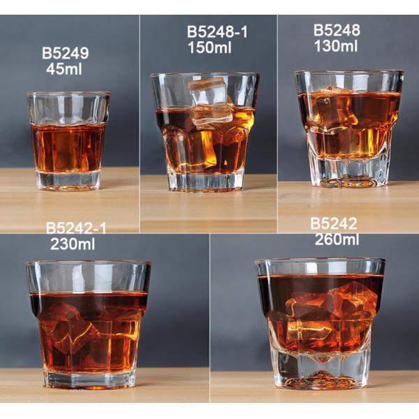 Gibraltar 4.5 Oz Whisky Rocks Glass Tumbler Thermal Resistance Dishwasher Safe