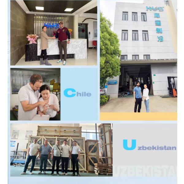 20KW Cold Storage Logistics Solutions US Interstate Cold Storage Chamber Construction For 144m³