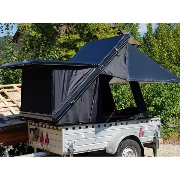 Tienda de techo rígida para SUV 210x130cm Aleación de aluminio Impermeable