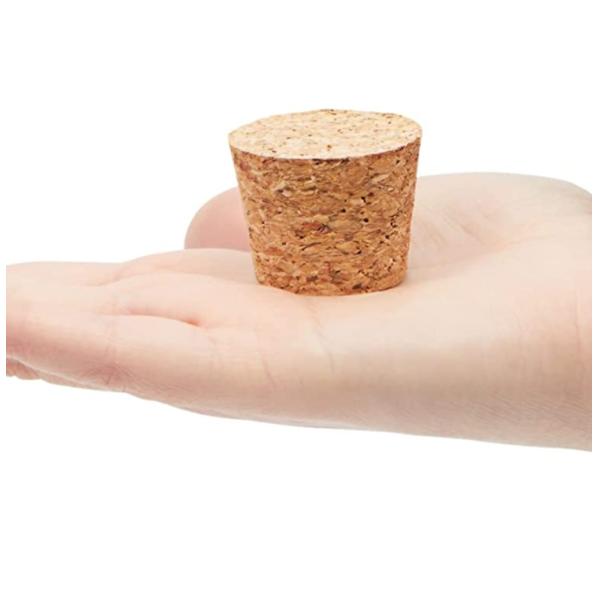 Прозрачные стеклянные бутылки с пробкой для бутылок Корковые пробки Прозрачные стеклянные пробки для бутылок