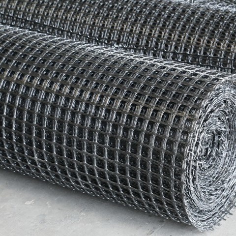 UV Resistant Plastic Geogrid Mesh Designed For High Strength