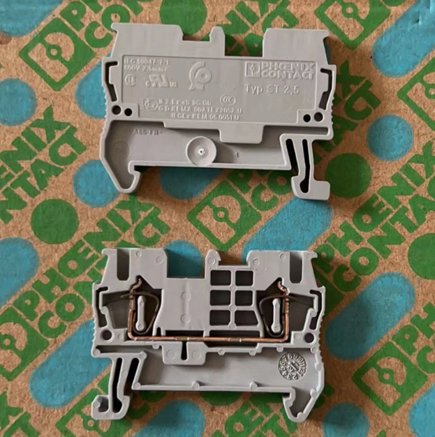 Phoenix Contact Terminal Blocks 3031212 ST 2,5 - Feed-through terminal block Din Rail