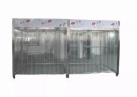 Clase limpia modular inoxidable 100 del equipo del sitio limpio de la cabina FFU del capítulo de acero