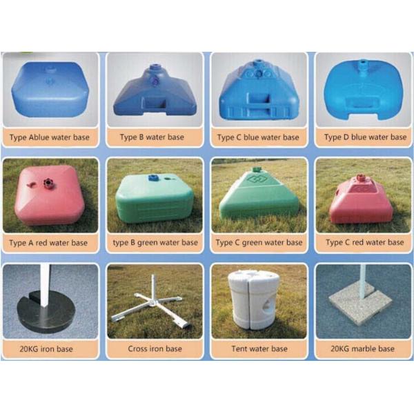 Парасоль полиэстера дюйма 190T зонтика 48 навеса пляжа патио цвета 120CM Multi