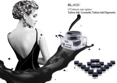 5ML/composição semi permanente do potenciômetro pigmenta o pigmento da pasta da tatuagem da sobrancelha de Lushcolor