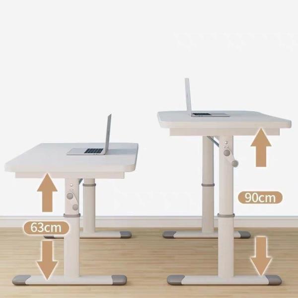 2023 Design Branco Madeira Moderno Luxo CEO Mesa de Escritório Mesa de Computador portátil Mesa para Adultos